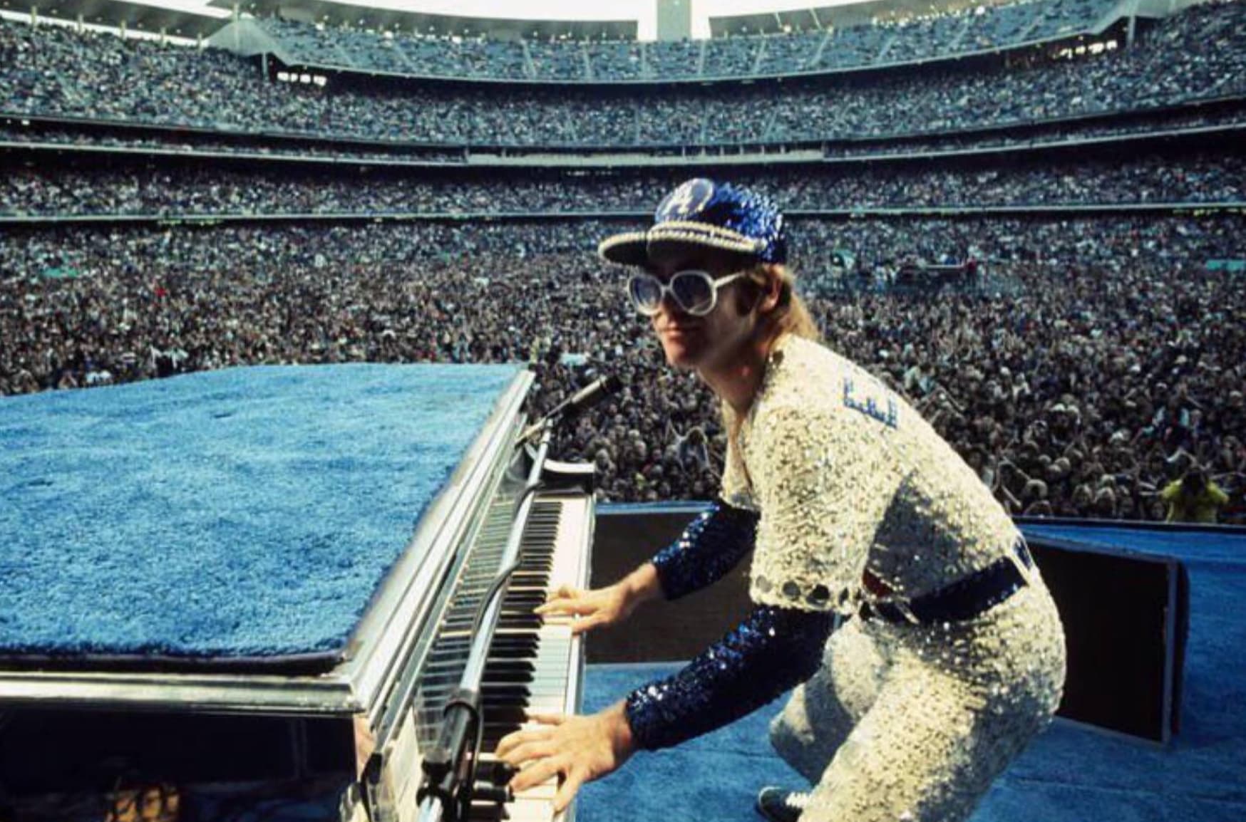 elton john dodger stadium